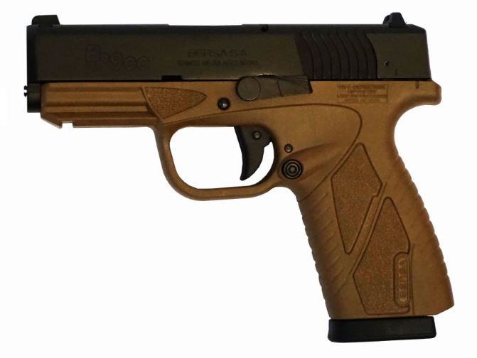 Bersa BP9 Concealed Carry 9mm Semi-Auto Pistol