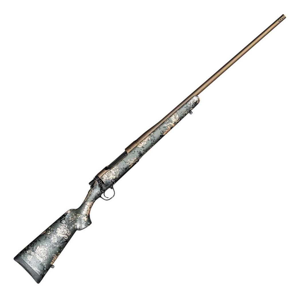 Christensen Arms Mesa FFT 300 Winchester Magnum Burnt Bronze Cerakote Green Bolt Action Rifle